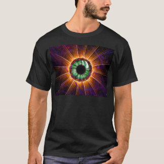 Teslaの他の目のフラクタルの芸術 Tシャツ
