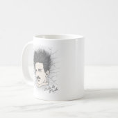 Teslaの空電II コーヒーマグカップ (正面左)