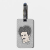 Teslaの空電II ラゲッジタグ (裏面縦)