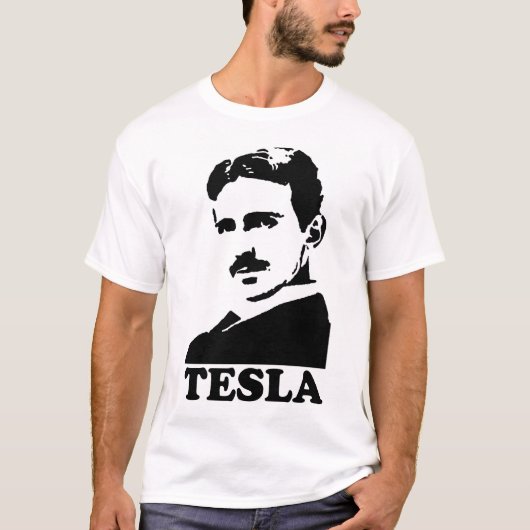 TeslaのTシャツ Tシャツ (正面)