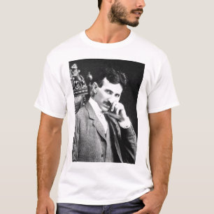 Teslaはエジソンを打ちます Tシャツ