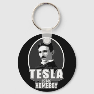 Teslaは私の同郷人です キーホルダー