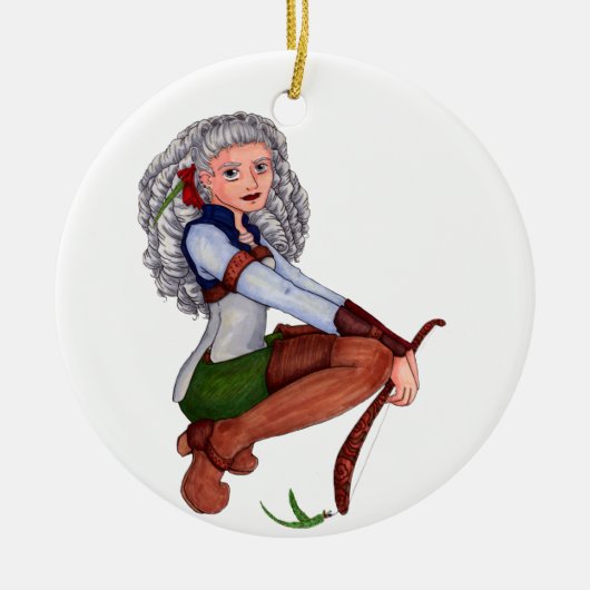 Tesla セラミックオーナメント (正面)