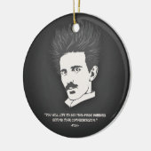 Tesla -恐怖 セラミックオーナメント (左)