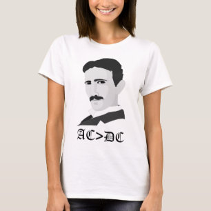 Tesla AC>DC Tシャツ