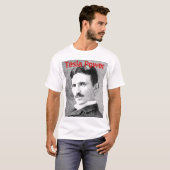 Tesla Nikola力 Tシャツ (正面フル)