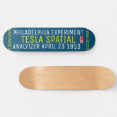TESLA SPATIAL スケートボード (横)