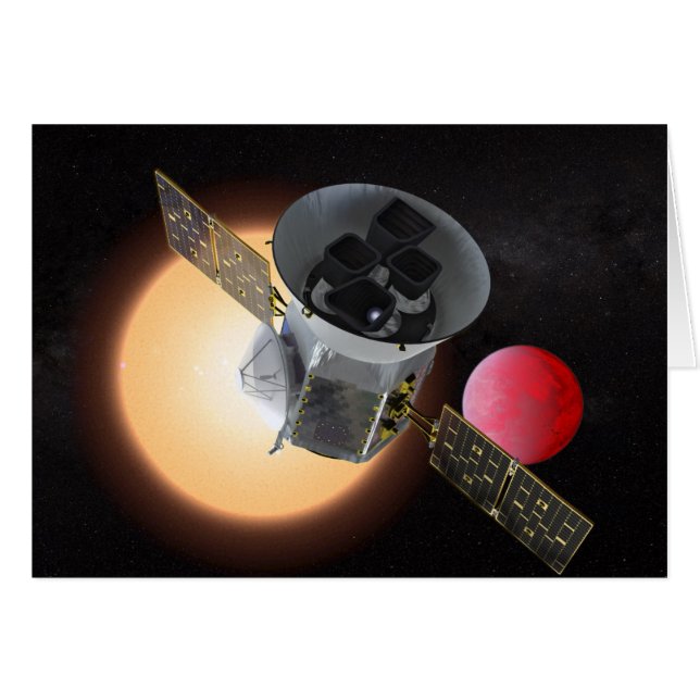 TESSプラネットハンター宇宙船 (正面横)