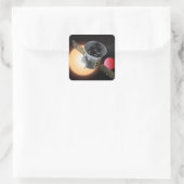 TESSプラネットハンター宇宙船 スクエアシール (バッグ)