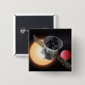 TESSプラネットハンター宇宙船 缶バッジ (正面&裏面)