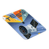 Tess宇宙望遠鏡ポスター。 マグネット (右側)