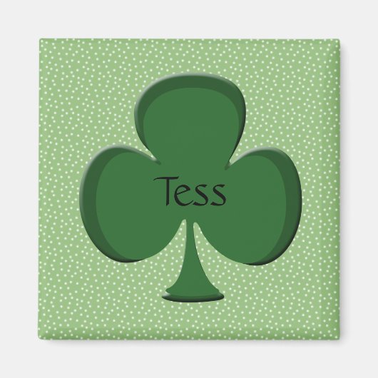 Tess Shamrock磁石 マグネット (正面)