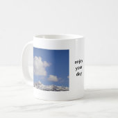 Tesse Schneeberg:楽しむあなたの日 コーヒーマグカップ (正面左)