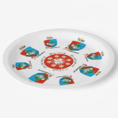 Tessin - Ticino - Schweiz - Svizzera Papierteller ペーパープレート (アングル)