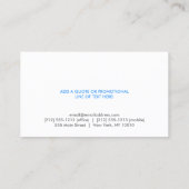 TESSLE SPOTLIGHT No. 1デザイナー名刺 名刺 (裏面)