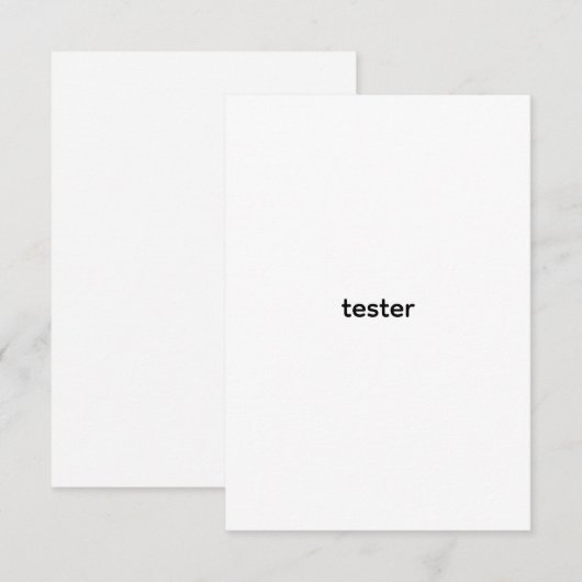 test 招待状 (正面/裏面)