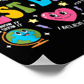 Test Day Rock The Test Testing Day Motivational Te ポスター (角)