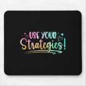 Test Day State Testing Exam Teacher Student Motiva マウスパッド (正面)