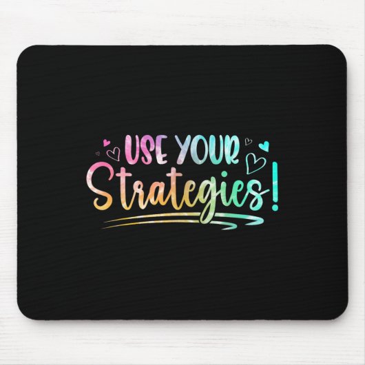 Test Day State Testing Exam Teacher Student Motiva マウスパッド (正面)