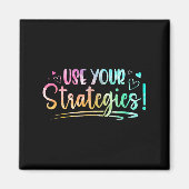 Test Day State Testing Exam Teacher Student Motiva マグネット (正面)