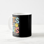 Test Day State Testing Lets Do This Teacher Motiva コーヒーマグカップ (正面左)