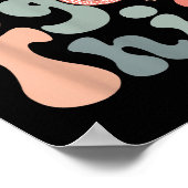 Test Day Teacher Shirt Motivational Testing Day St ポスター (角)