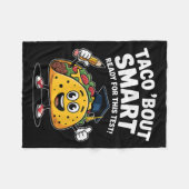 Test Day Teacher Shirt Motivational Testing Day Ta フリースブランケット (正面(横))