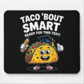 Test Day Teacher Shirt Motivational Testing Day Ta マウスパッド (正面)