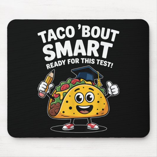 Test Day Teacher Shirt Motivational Testing Day Ta マウスパッド (正面)