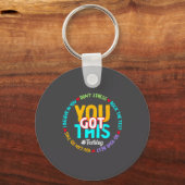 Test Day You Got This - Funny Motivation Teacher S キーホルダー (正面)