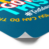 Test Day You Got This - Funny Motivation Teacher S ポスター (角)