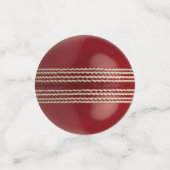 Test Match Red Cricket Ball コンフェッティ (スモール正面)