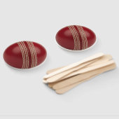 Test Match Red Cricket Ball Hand Fan ハンドファン (組立なし)