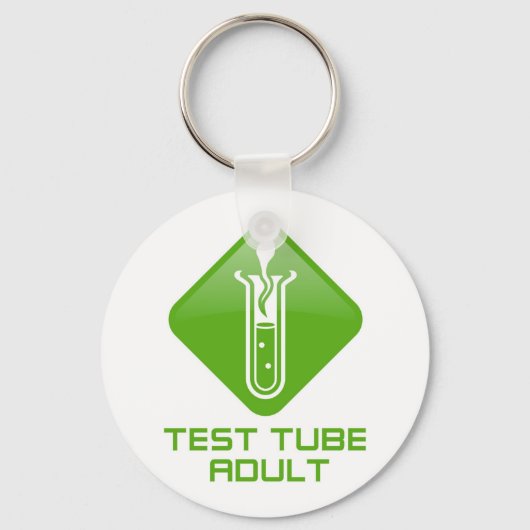 Test Tube Adult キーホルダー (正面)