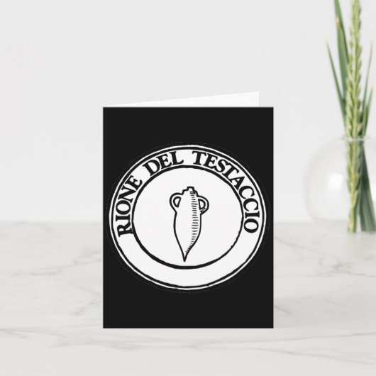 Testaccio District - Symbol Of The Districts Of Ro カード (正面)