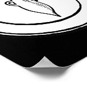 Testaccio District - Symbol Of The Districts Of Ro ポスター (角)