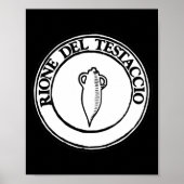 Testaccio District - Symbol Of The Districts Of Ro ポスター (正面)