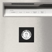 Testaccio District - Symbol Of The Districts Of Ro マグネット (インサイチュ (食洗機))