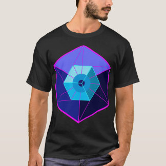 Testeract 4D Hypercube Tシャツ