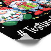 Testing Coordinator Gnome Everything Is Fine Funny ポスター (角)