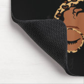 Testing Coordinator Shirt Funny Messy Bun Test Day マウスパッド (コーナー)