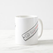 Testkit Dummhes Covid 19コロナウイルスコロナウイルス コーヒーマグカップ (正面右)