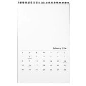 testsvg カレンダー (2月 2026)