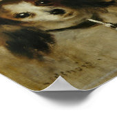 Tête de chien - Pierre Auguste Renoir ポスター (角)