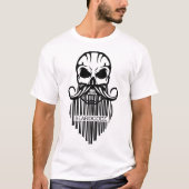 tete de mort citation hipster citation beardcode c tシャツ (正面)