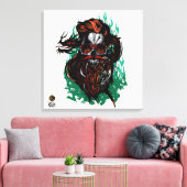 Tête de mort G-Skulls Renegade series 10 of 12 キャンバスプリント (インサイチュ (リビング))