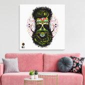 Tête de mort G-Skulls Renegade series 7 of 12 キャンバスプリント (インサイチュ (リビング))