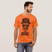 tete de mort hipster citation trust me moustache c tシャツ (正面フル)