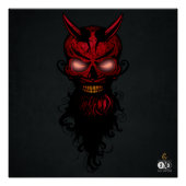 Tete de mort hipster crane de diable skulls 2 ポスター (正面)