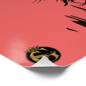 Tête de mort punk hipster G-skulls crâne requin ポスター (コーナー)